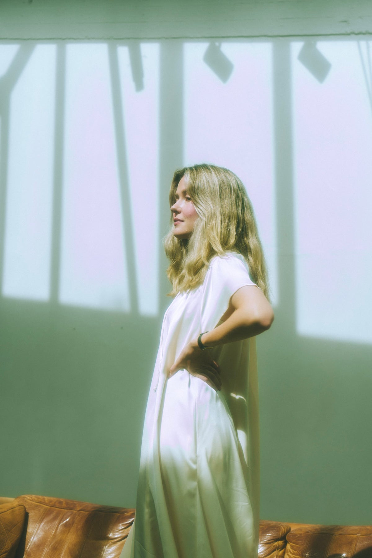 Vienna Dress – White Ivory – Long