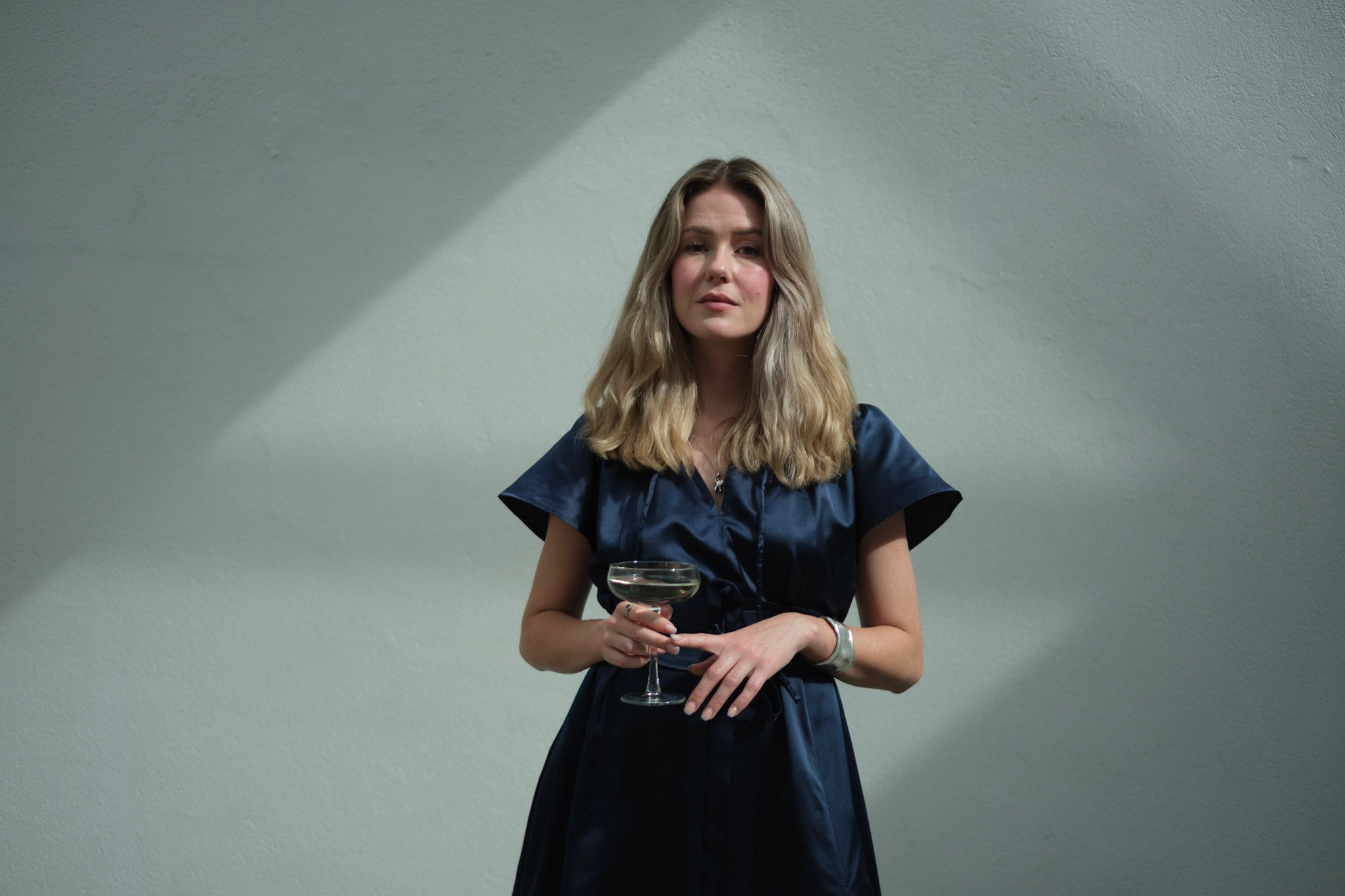 Vienna Dress Midnight Blue – Long