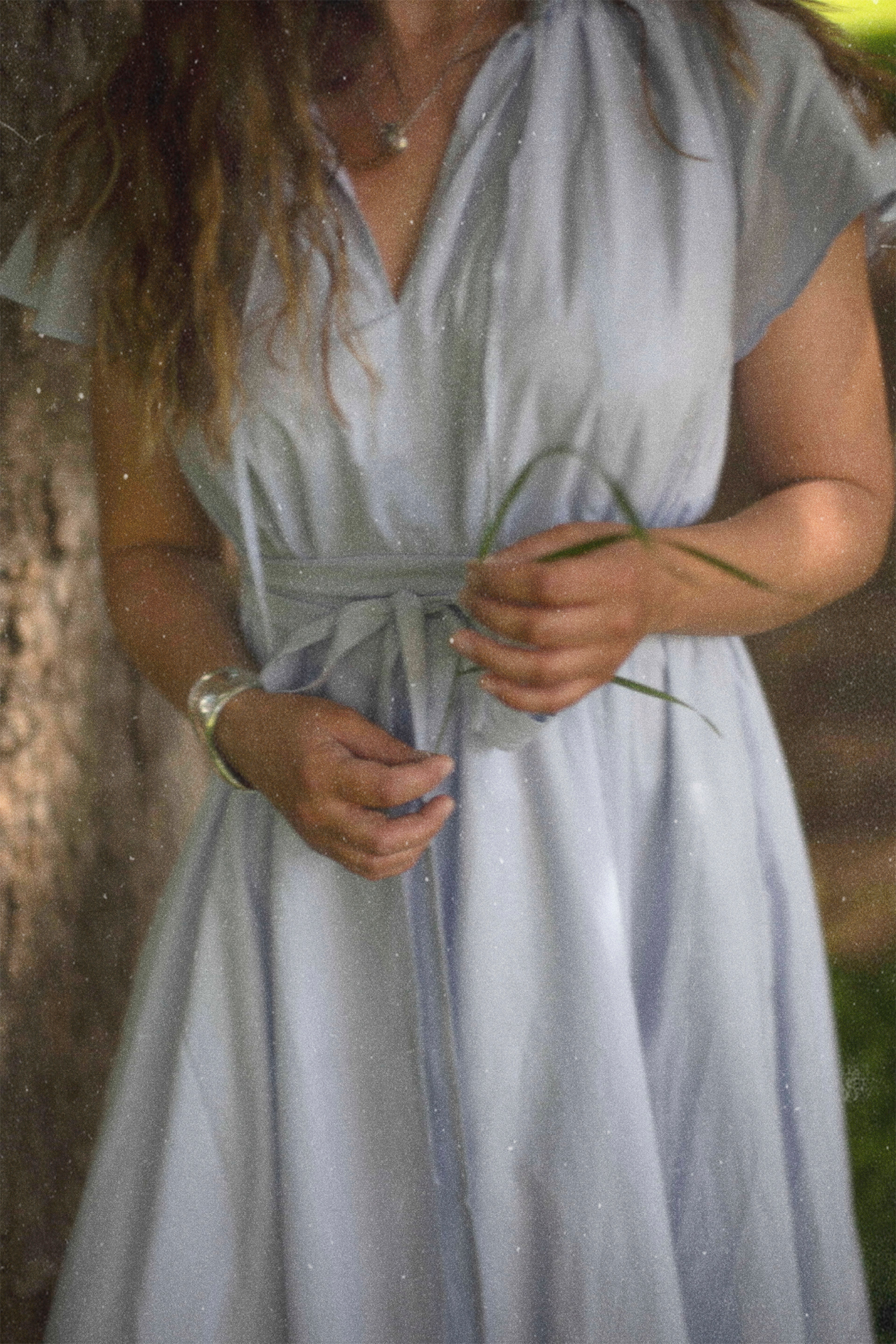 Vienna Dress Portofino Blue – Long