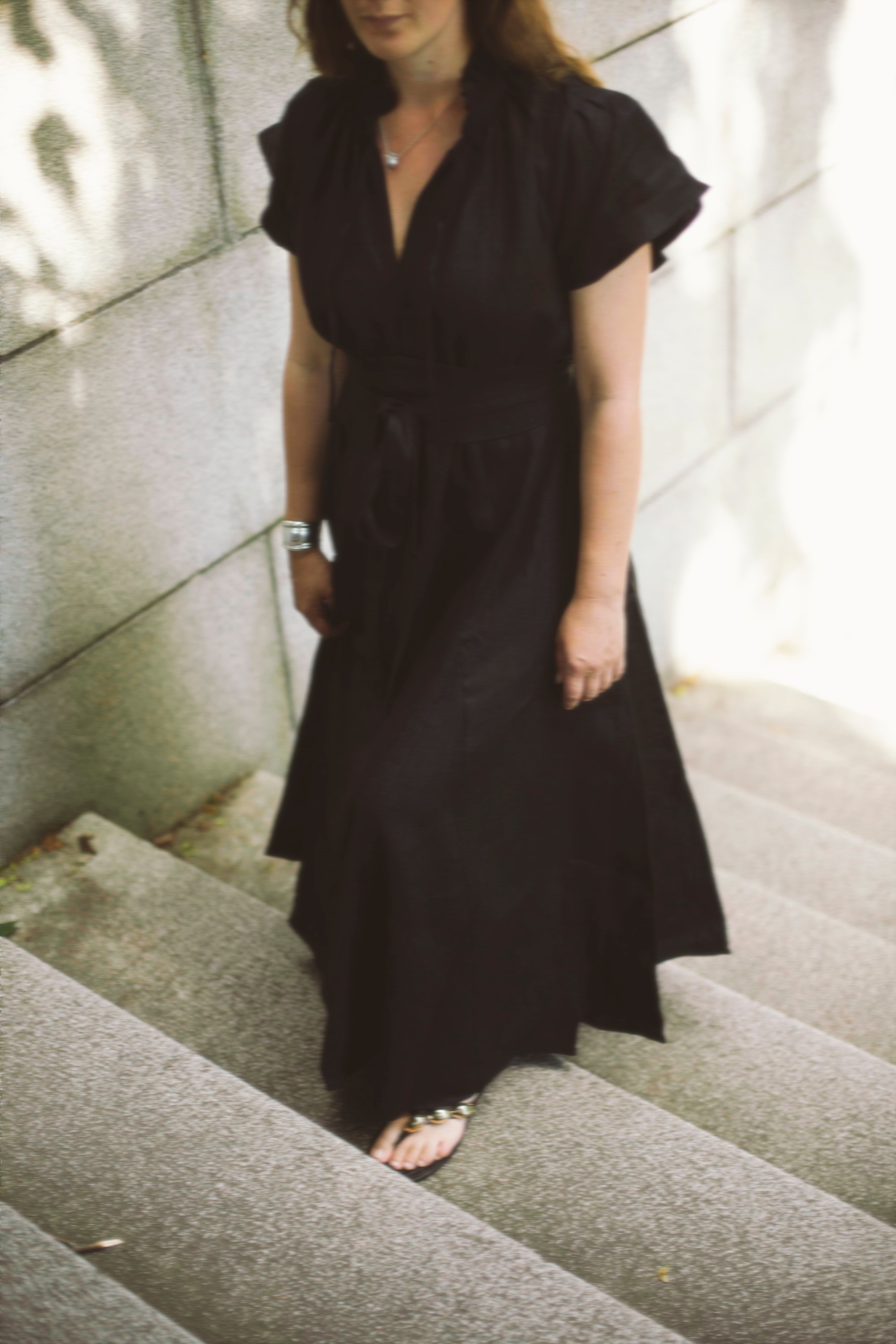 Vienna Dress – Black – Long